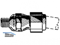 Gebo-Verschraubung A 5/4\ verzinkt