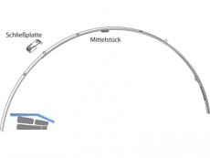 GU Schwingflgel Mittelstck fr Durchm. 1062-1379mm 6-26736-03-0-1