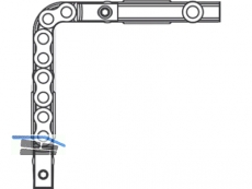 Kette mit Stangenklemmen 6-29313-00-0-1