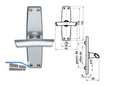 Fenstertrieb 1020 FAVORIT Alu poliert