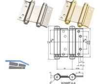 Pendeltrband 30 vermessingt TS 25-30 mm