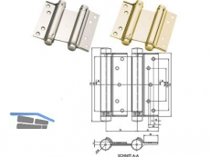 Pendeltrband 36 vernickelt TS 35-40 mm