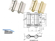 Pendeltrband 29 vernickelt TS 18-25 mm