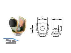 Schienenstopper Helm 100P verzinkt 010080