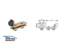 Schienenstopper Helm 1400P verzinkt 140020