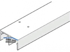 Fhrungsschiene Hawa Dorado 40/MS L = 6000 mm farblos eloxiert 10254