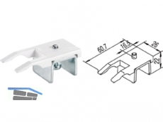 Schienenstopper Helm 65P verzinkt zu Schiebetrbeschlag 73 006500