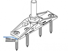 Montageplatte Hawa mit Aufhngeschraube zu Junior 80 10489