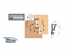 Haustrdichtung Goll SF1016-GR/2 grau, VPE 150 lfm