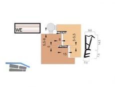Haustrdichtung KB Goll SF1017-WE/KB weiss, VPE 7 lfm