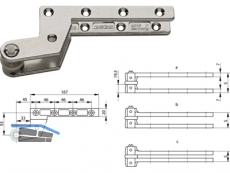 Zapfenband GEZE DB/A 044676