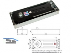 Boden-Trschliesser Dorma BTS 84 mit Zementkasten ohne Festst. 81110002