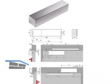 Trschliesser Dorma TS 91 EN 3 braun ohne Gleitschiene