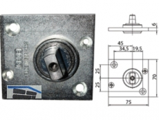 Drehlager GEZE TS 137 b flachkonisch 009788