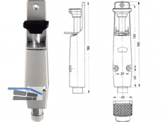 Trfeststeller dunkelbraun B 3934 0137