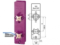 Bohrschablone WG 193 WC