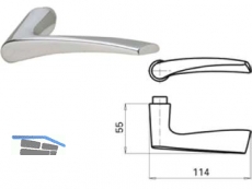 Drckerlochteil rechts, ohne Vierkantstift 8,5 mm