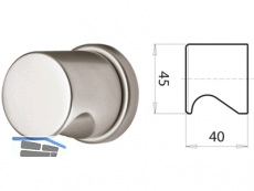 Trknopf 3054/648AFH o. Schrauben/Stift paarweise fix Edelstahl