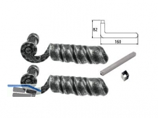 Drckerpaar, Vierkantstift lose abgesetzt von 8,5 mm auf 8,0 mm, Trstrke bis 60 mm