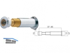 Trspion Cebe Stop Chrom TS 36-80 mm 170 Bohrung 12 mm