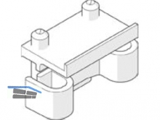 Schienenpuffer Hawa unten mit Schraube 10616