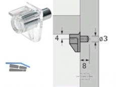 Bodentrger Safety  3 mm glasklar 22534