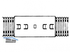 Verbindungsmuffe Svm 200 mm