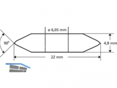 HM Ersatzrad 22 mm 10.980.21 fr CombiCut und Topline-Serie