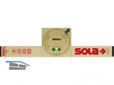 Sola Neigungsmesser NAM 50 cm mit Magnet, Geflle 0-100% inkl. Tasche