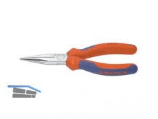 Flachrundzange Knipex 2505/160 chrom/isol.