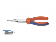 Flachrundzange Knipex 2615/200 chrom/isol.