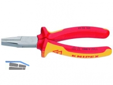 Flachzange Knipex 2006/160 chrom/isol. VDE