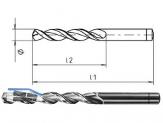 Spiralbohrer HSS-ECo DIN 338 Forte AMK 611 3,2 mm