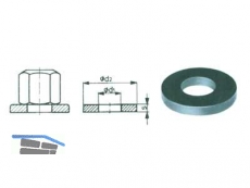 Unterlegscheiben DIN 6340 gestanztM 24
