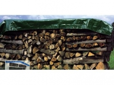 Holz-Abdeckplane 12 x 1,5 m grn ca. 90 g/m2