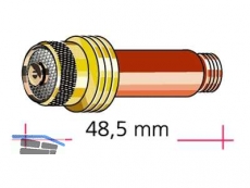 Spannhlsengehuse mit Gaslinse 0,5 - 1,2 mm