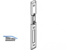 Schliessblech U-Form fr E-ffner rechts 20 mm Stulp 6-28922-02-R-1