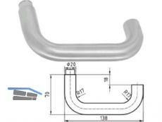 Drckerlochteil 5064 Oslo 8,5 mm Edelstahl 402230