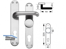 Wechselgrt./Drcker/Schilder PZ Swiss TS 70 mm natur eloxiert