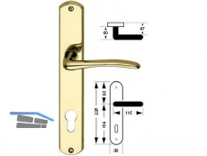 Drcker/Schilder Verona BB Messing poliert