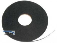 Vorlegeband 3x9mm schwarz 409-301 Hannoflex-Extra (Rll.=25 lfm)