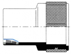 PE 100 Adapter DA 63 IG 25.032.6363.11