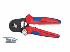 Crimpzange Knipex fr Adernhlsen 180mm 0,08-10+16mm2 brn.plast. 97 53 04