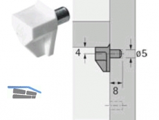 Bodentrger Safety  5 mm weiss 25090