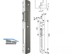 Winkelschliessblech Doorsafe links 4 mm Falzluft 259283