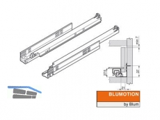 Tandemfhrung 560 H 380 30 kg Vollauszug mit BM-integriert 631.907.2