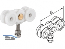 Rollapparat Helm 120 ohne Flansch mit Tragschraube 120050091001