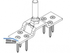 Aufhngebgel Hawa mit Schraube zu Junior 120/B 14859
