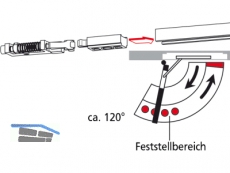 Rastfeststelleinheit Dorma zu G 96 N 20 52005600