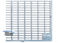 Gitterrost fr Mea-Lichtschacht 125/40 MW 30/10 010861524